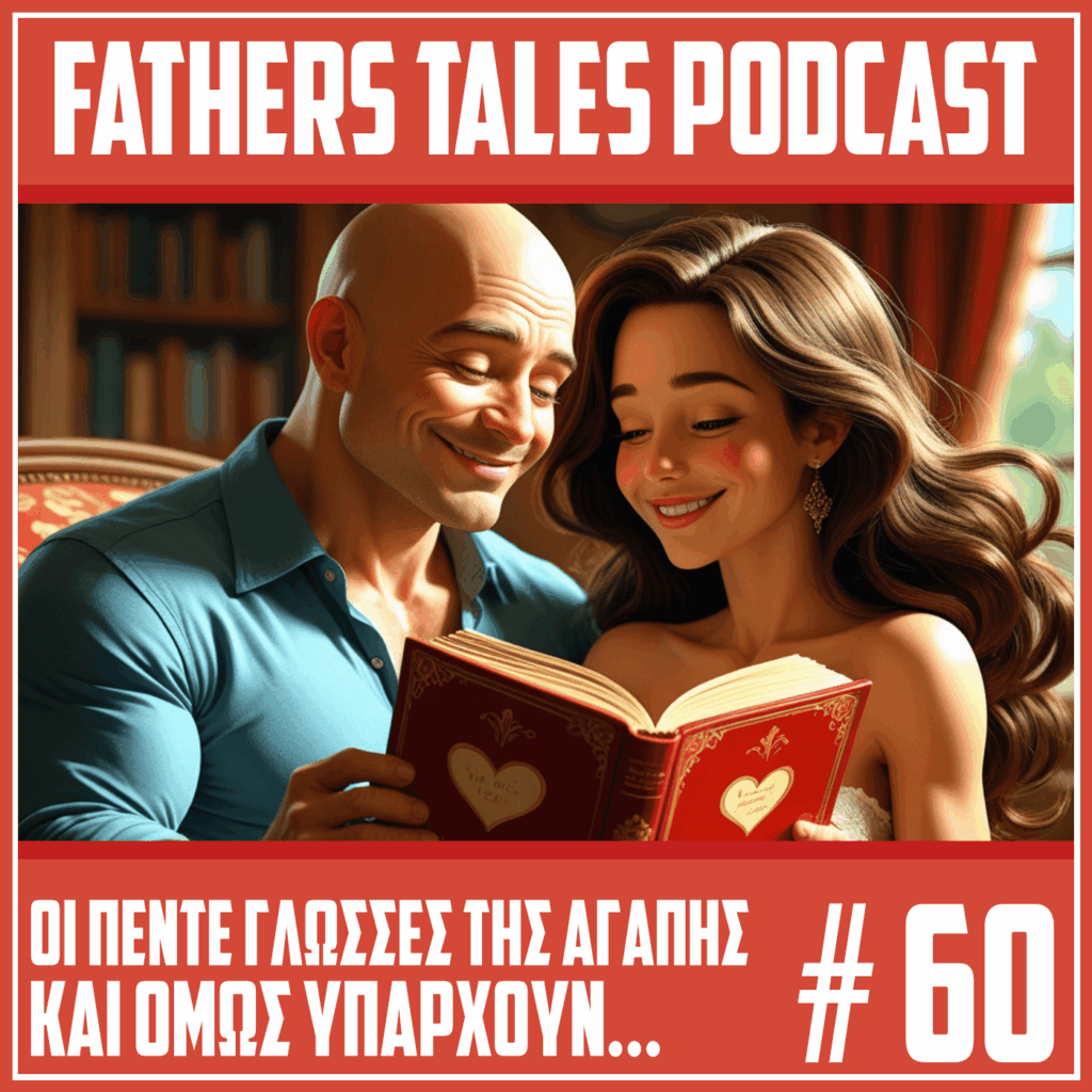 Το εξώφυλλο του 60ου επεισοδίου του Fathers Tales podcast